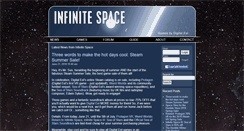 Desktop Screenshot of infinitespacegames.com
